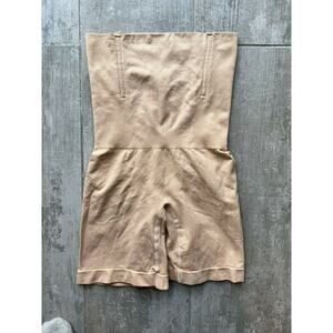 Tummy Control Shapewear Body Shaper Nude Beige Waist Slimmer M/L